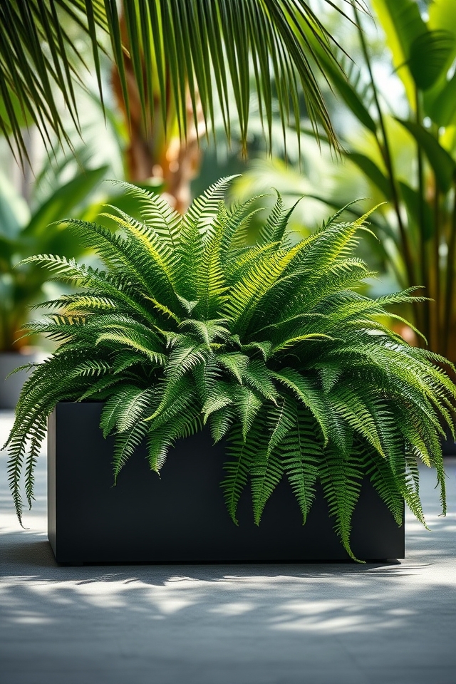 lush tropical fern vibes