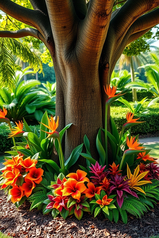 lush tropical oasis ring