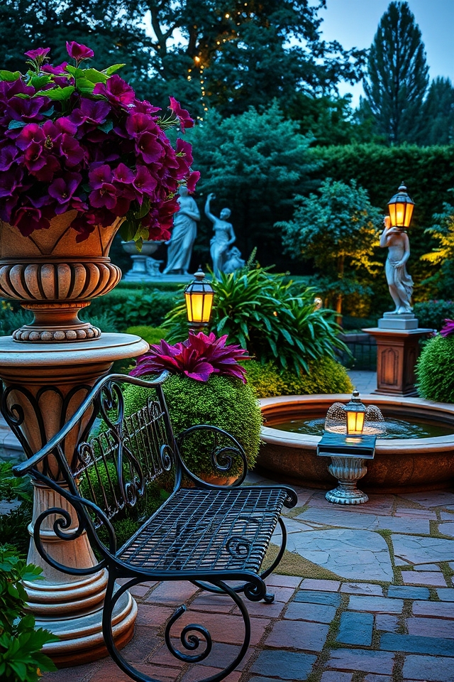 luxury outdoor design elements