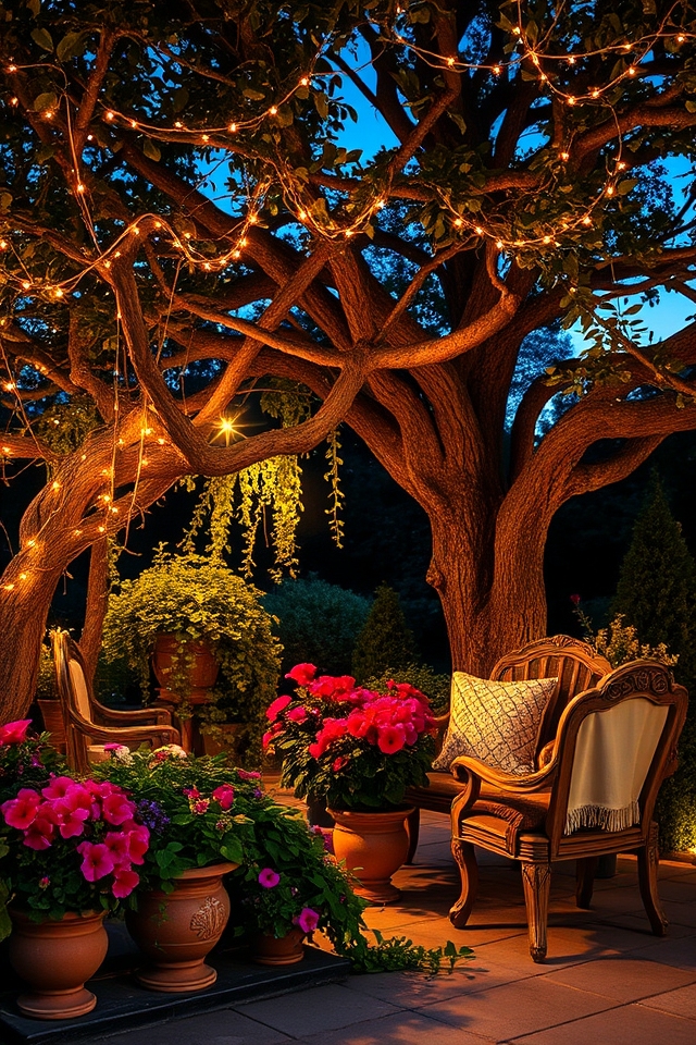 magical garden light displays