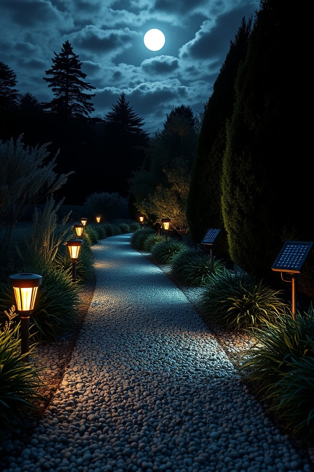 magical glow in dark pathways