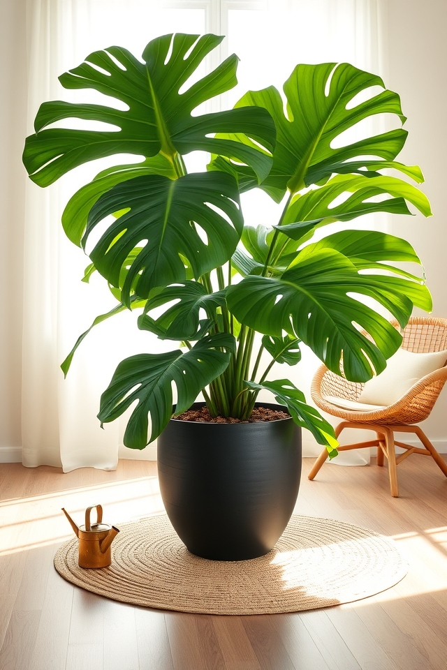 majestic monstera tropical flair