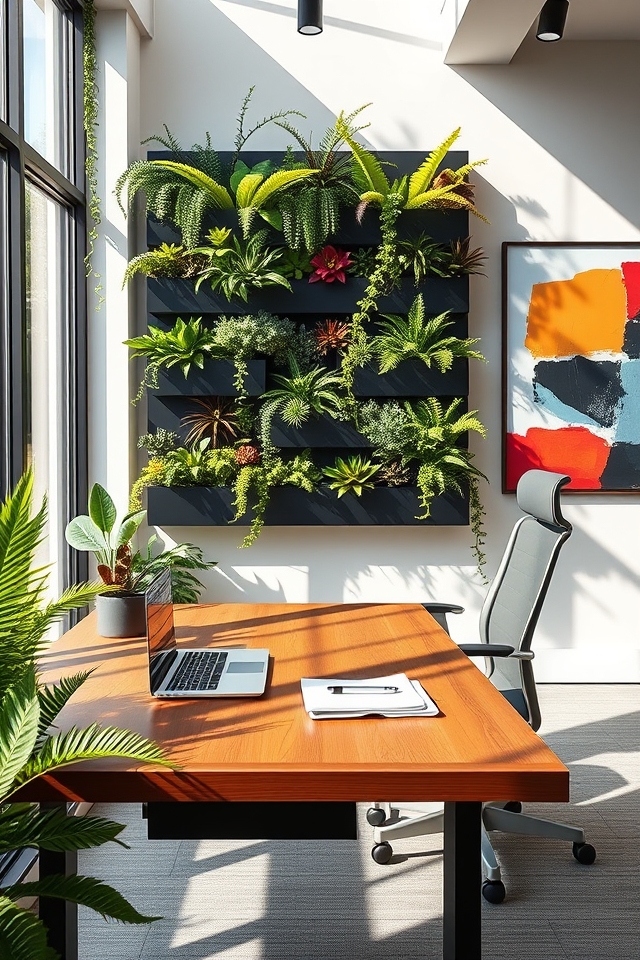 maximize office greenery efficiently