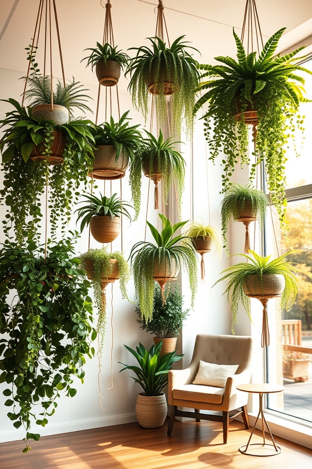 maximize space with greenery