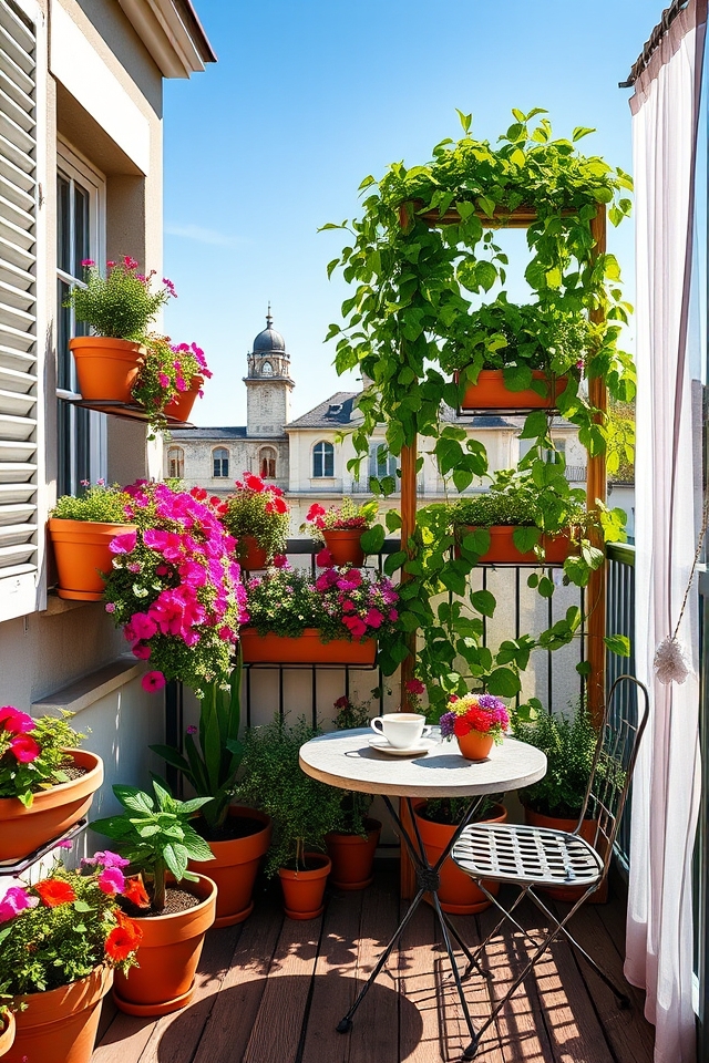 maximize space with greenery