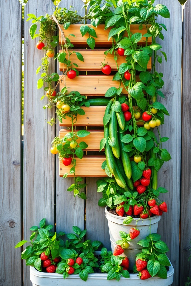 maximize space with vertical gardening