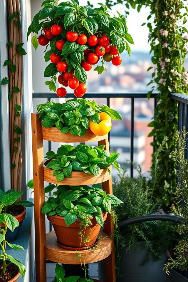 maximize space with vertical gardening