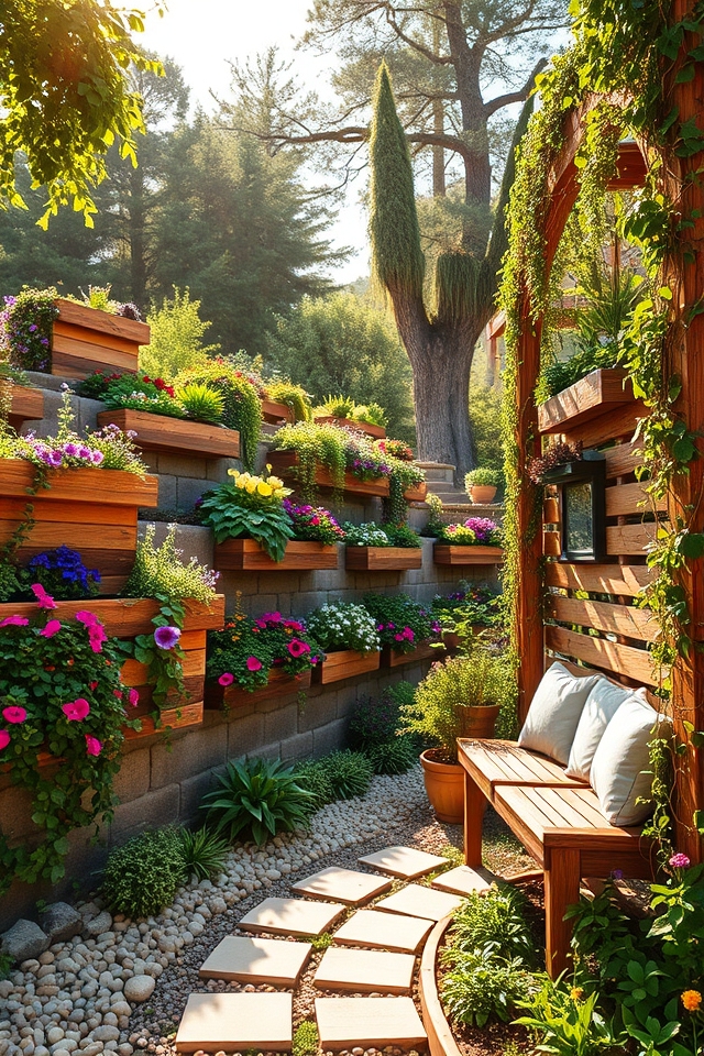 maximize space with vertical gardening