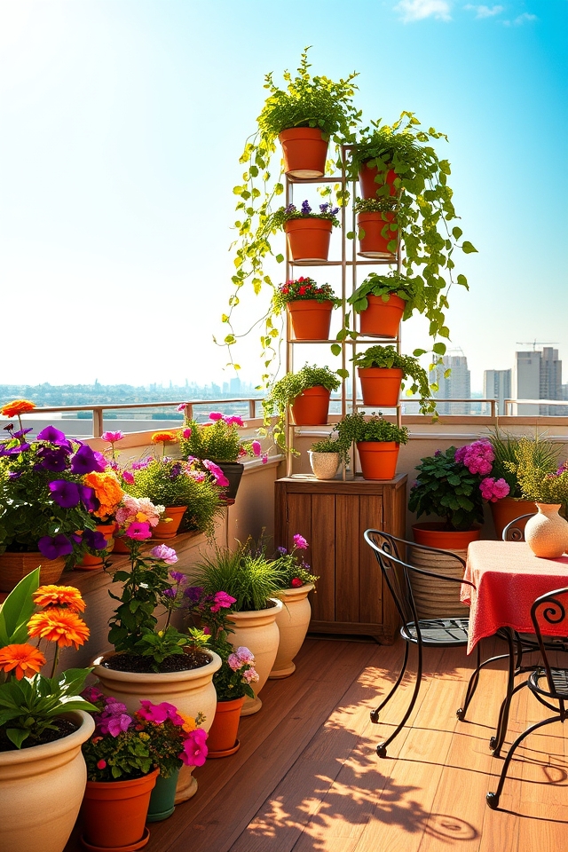 maximizing small rooftop gardens