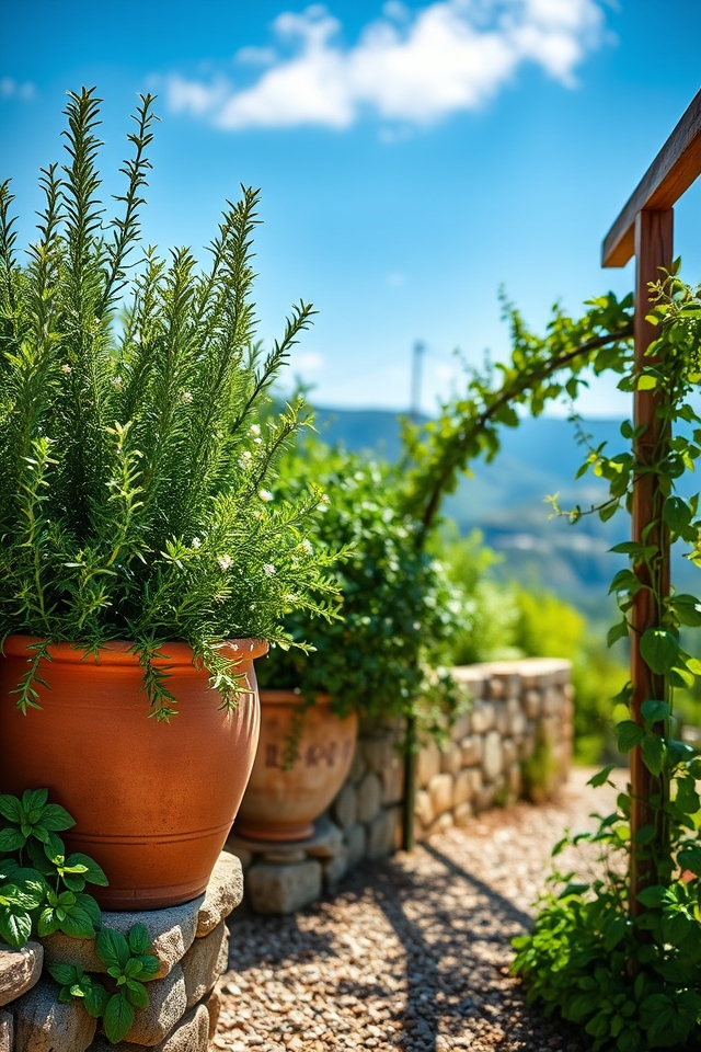 mediterranean herbs for gardens