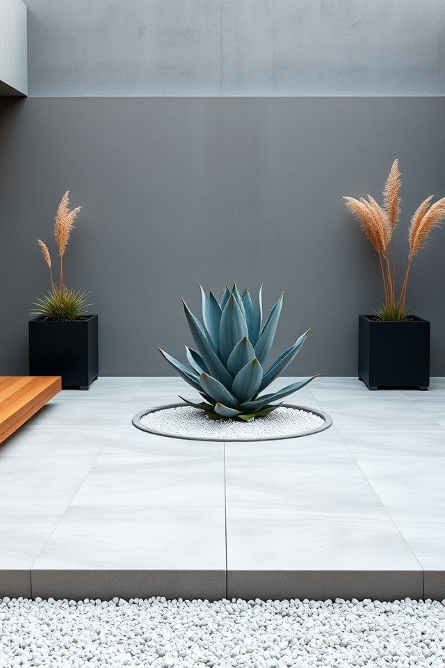 modern minimalist garden haven