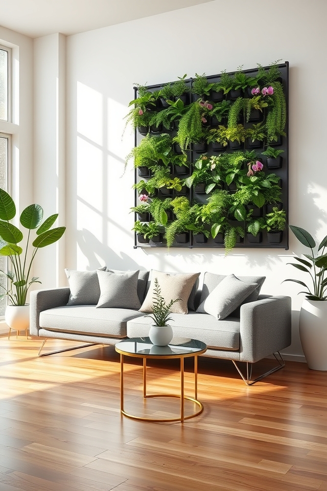 modular vertical garden panels