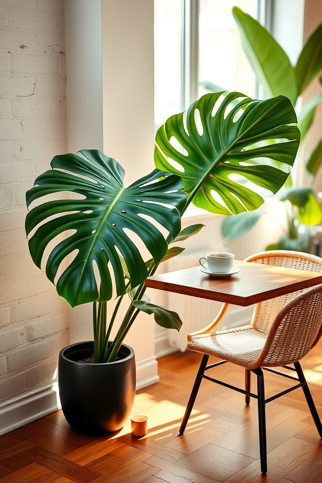 monstera for tropical vibes