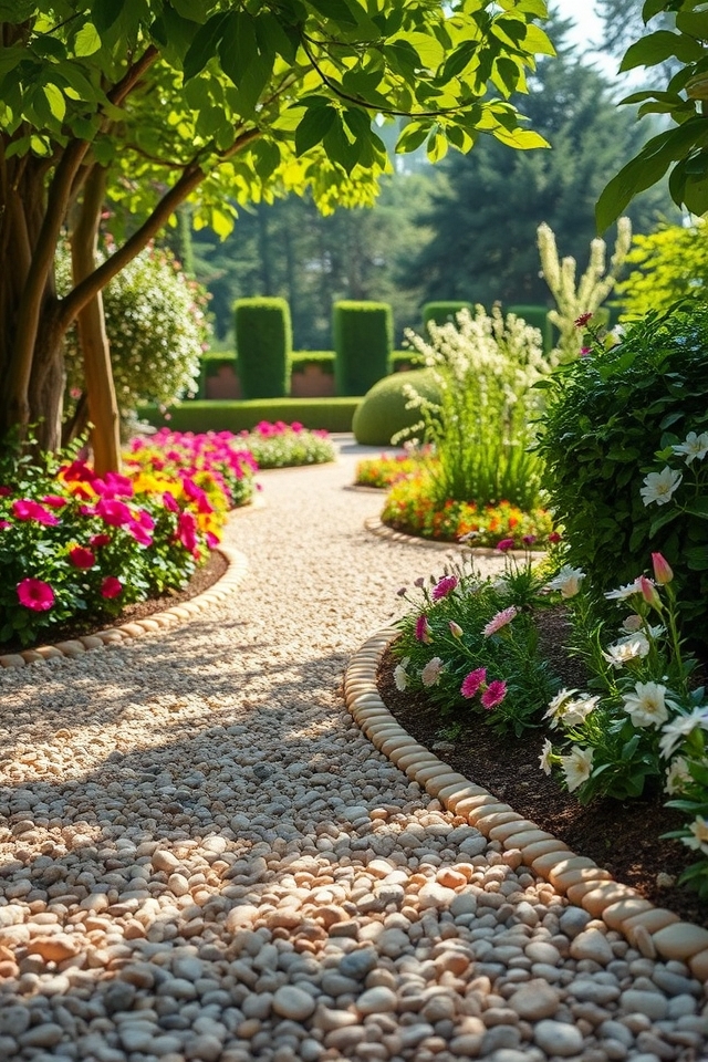 natural low maintenance garden edging