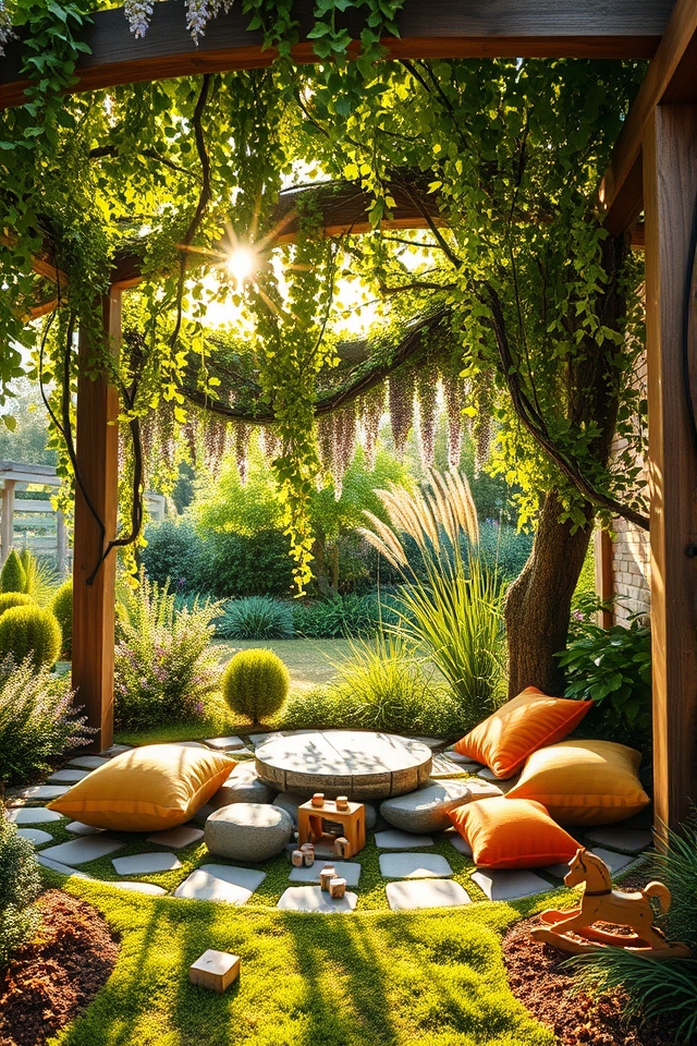 natural shade canopy retreats