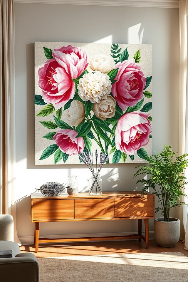 nature inspired wall decoration art
