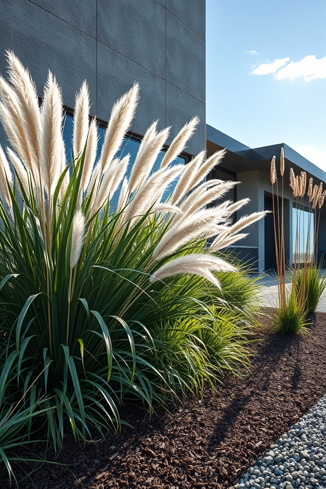 ornamental grasses modern flair