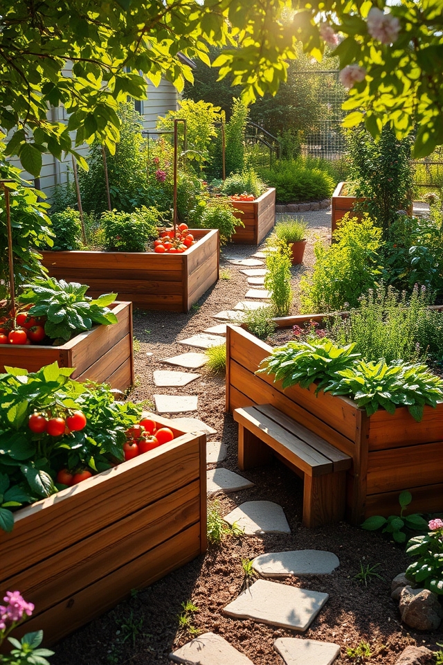 personalized elevated gardening space
