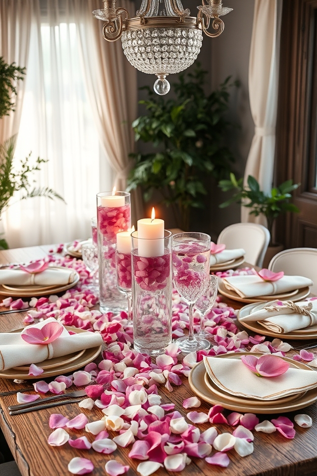 petal infused romantic decor