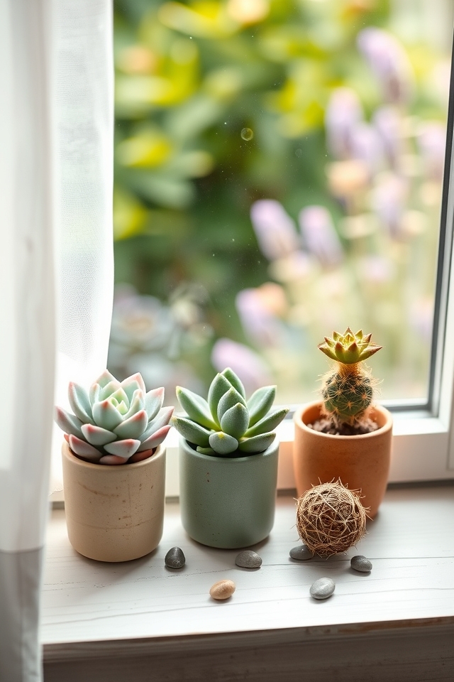 petite succulents for tiny spaces