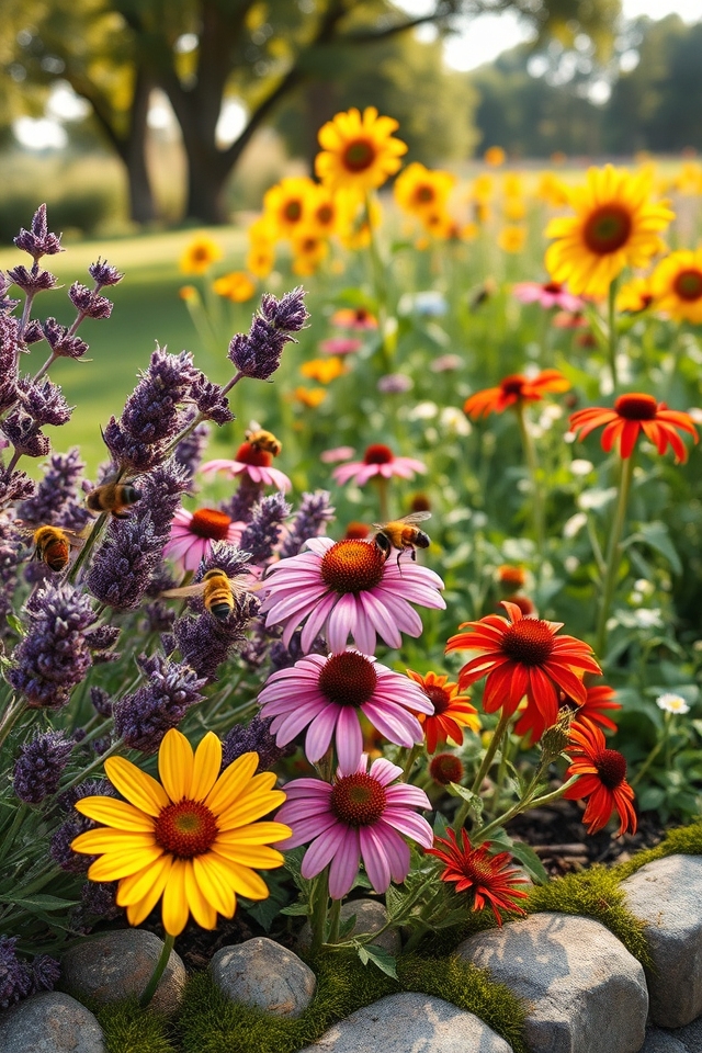 plant native bee blooms