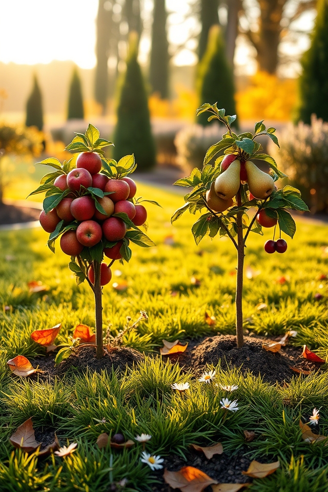 plant seasonal dwarf orchard