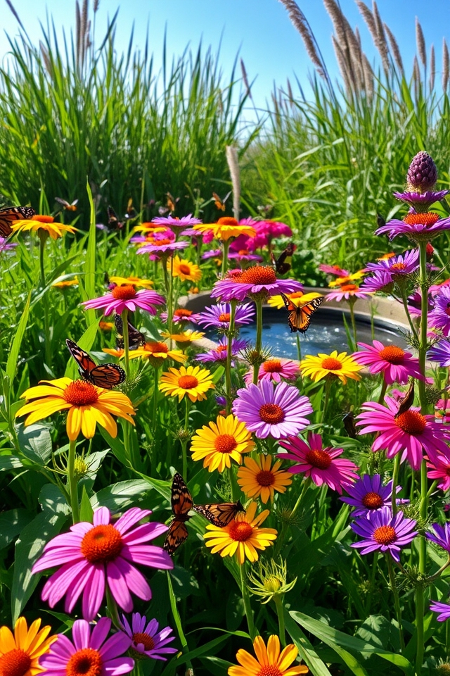 pollinator friendly butterfly garden