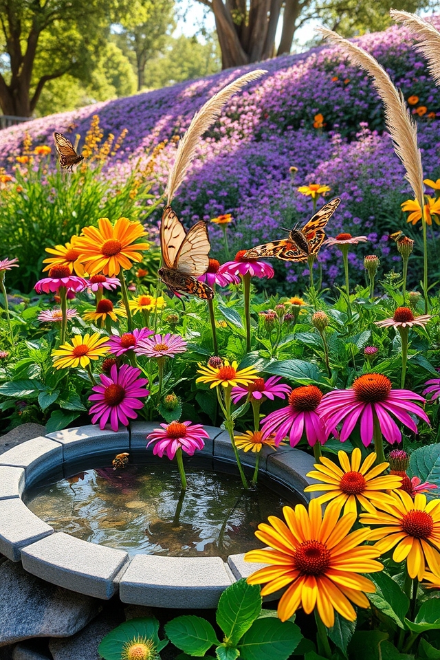 pollinator friendly native garden