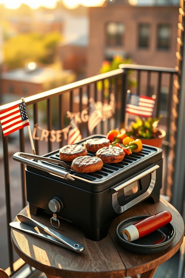 portable grills simplify celebrations
