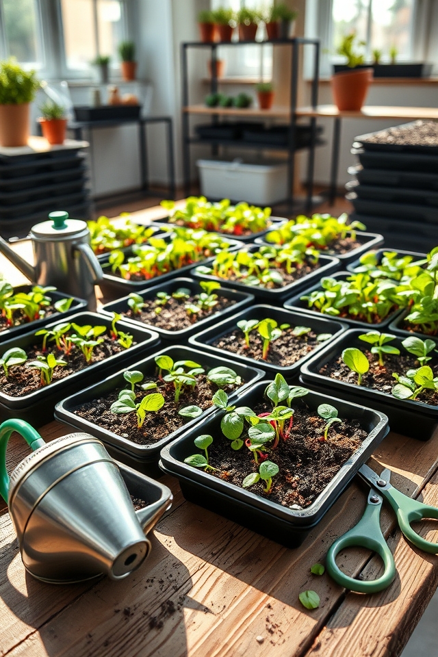 profitable small scale microgreen cultivation