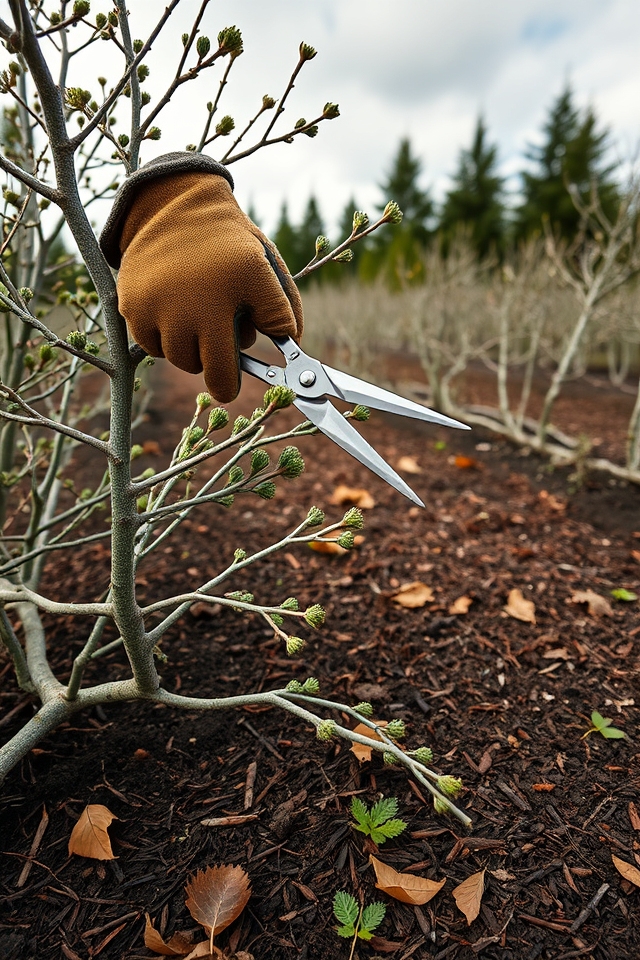 prune older canes regularly