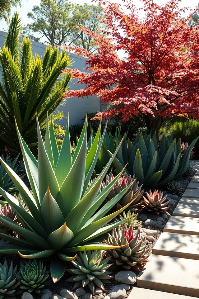 sculptural plants for modern gardens