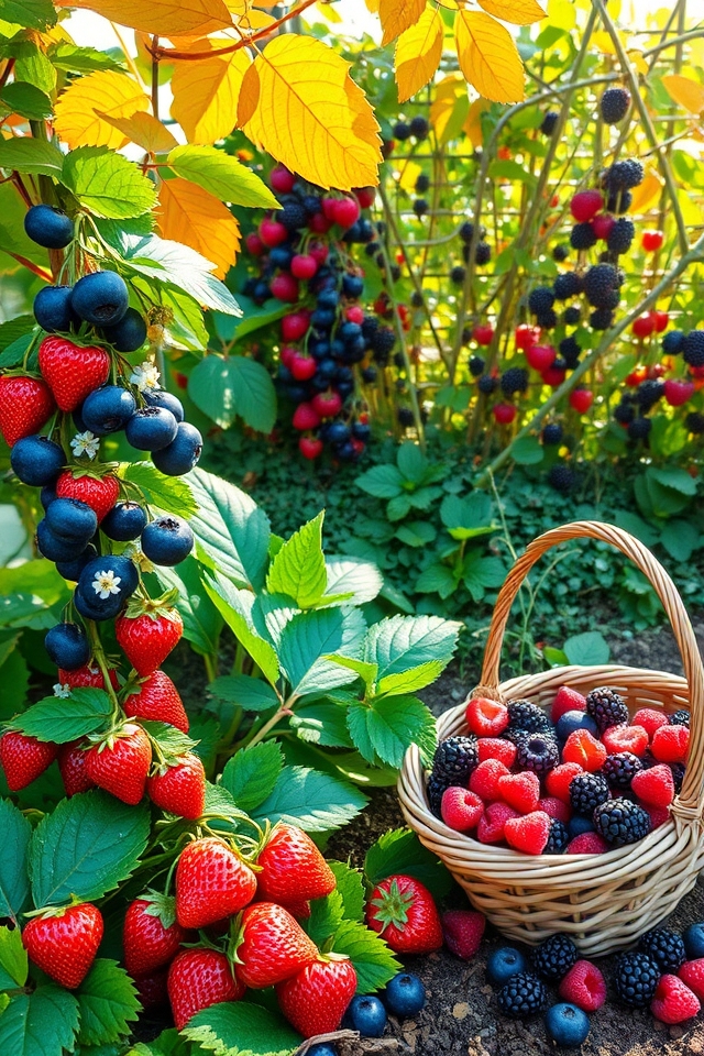 seasonal berries for landscaping