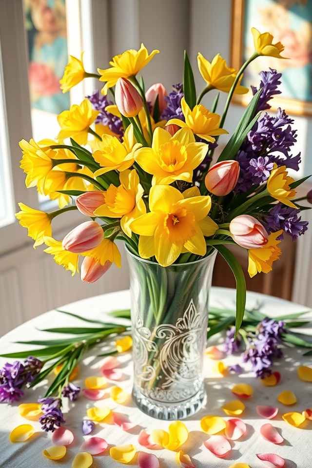 seasonal fresh flower bouquets