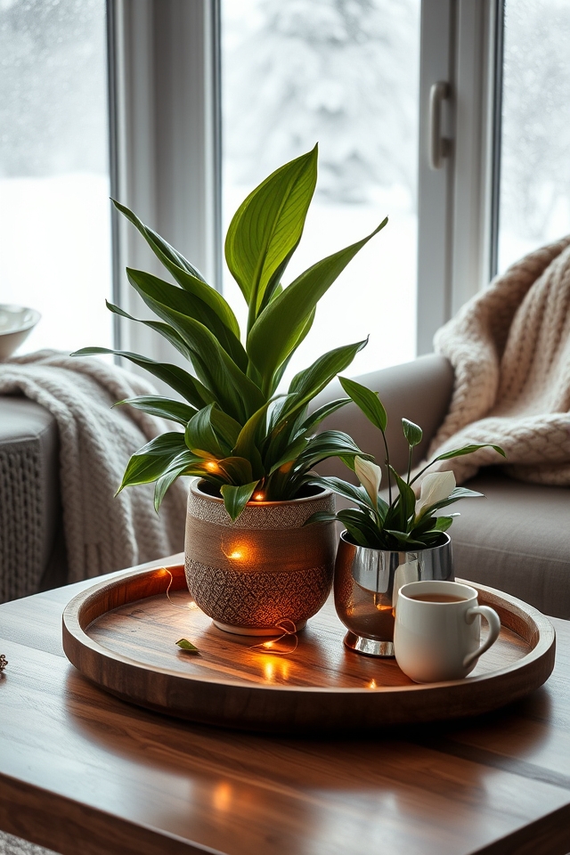 seasonal indoor plant warmth