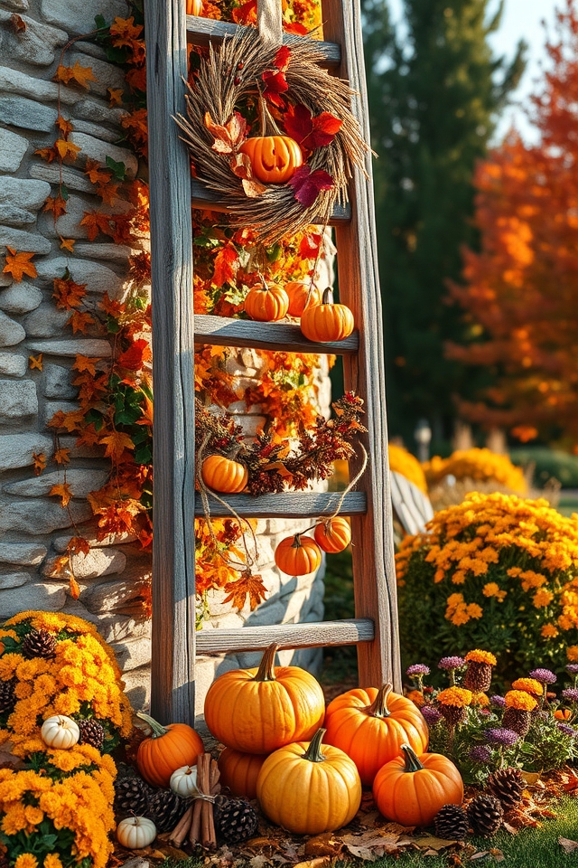 seasonal ladder rung mount