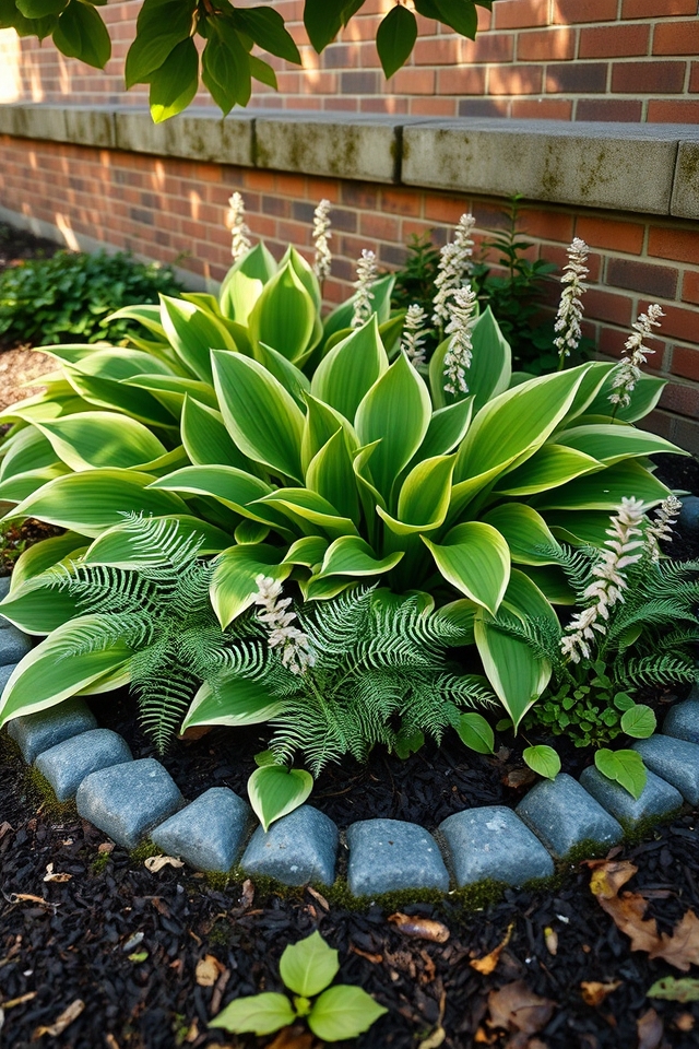 shade loving low maintenance perennials