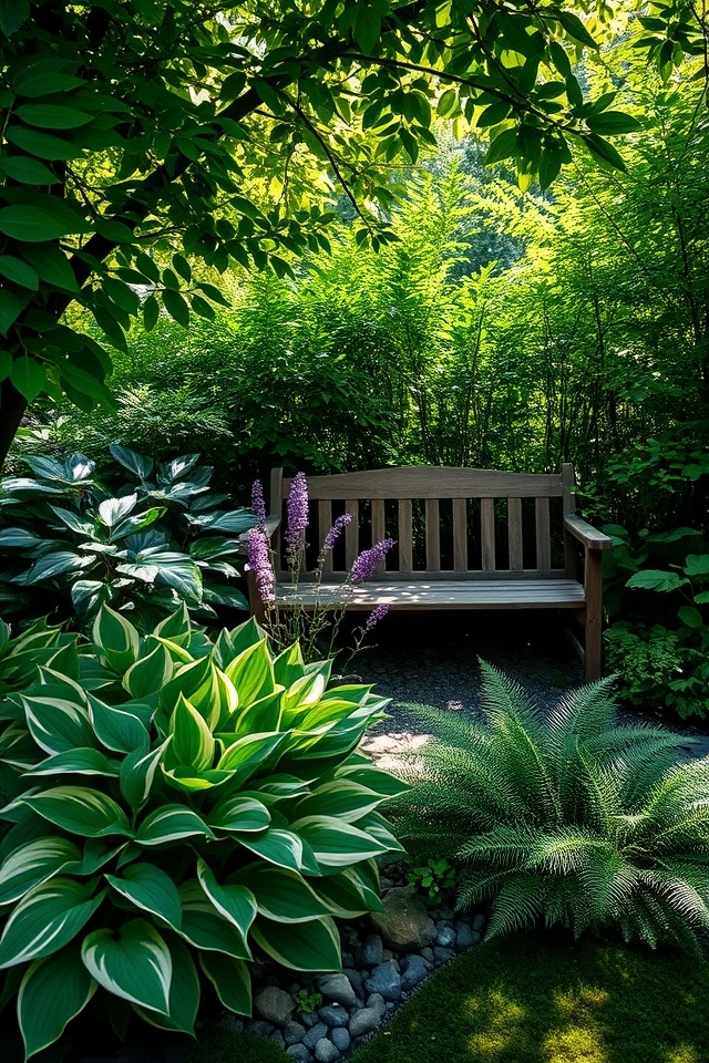 shade loving tranquil retreats
