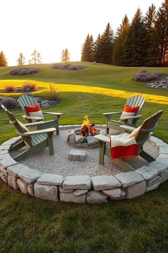 shape stone fire zone