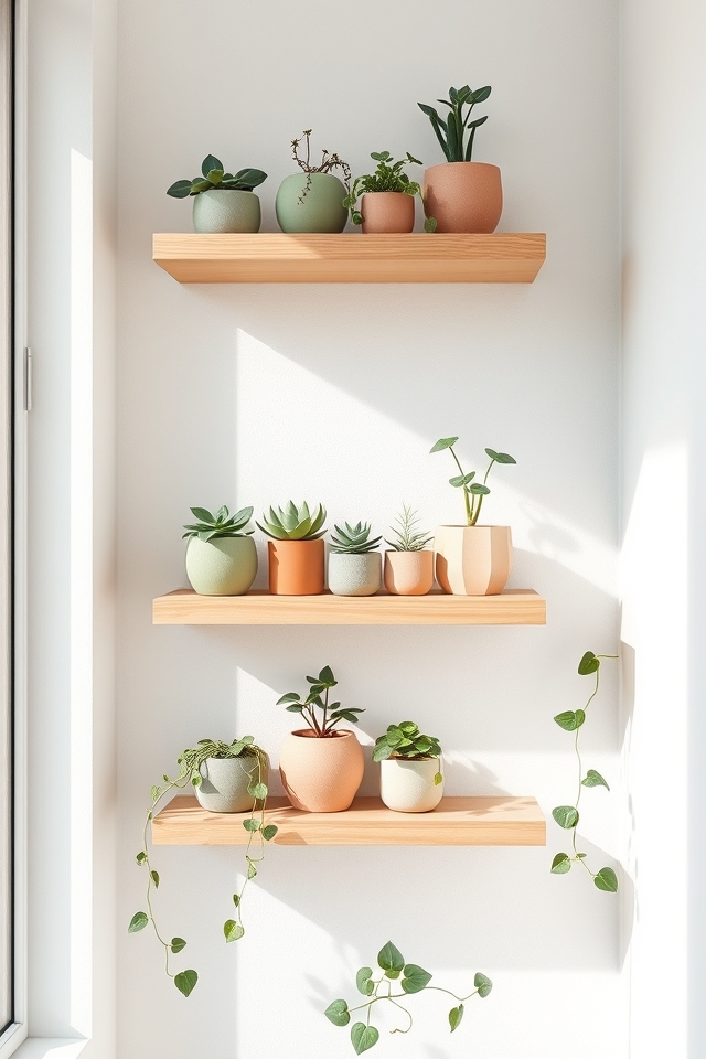 shelves for petite plants