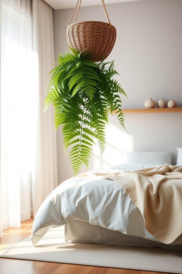soft textured boston fern
