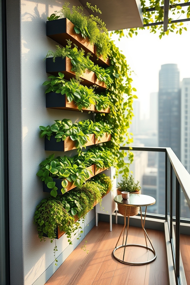 space saving vertical gardens