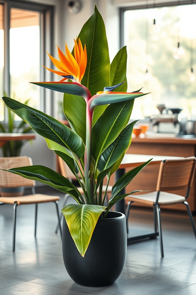 stunning bird of paradise