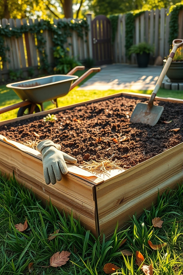 sustainable no dig gardening approach