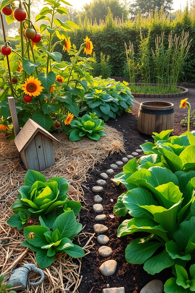 sustainable permaculture vegetable farming