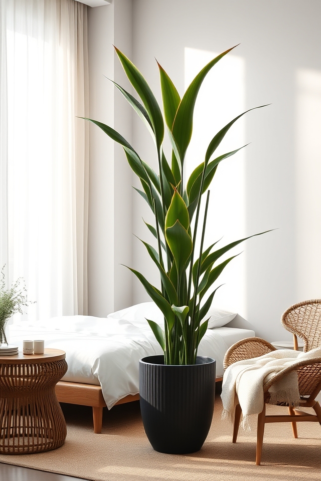 tall dramatic low maintenance plant