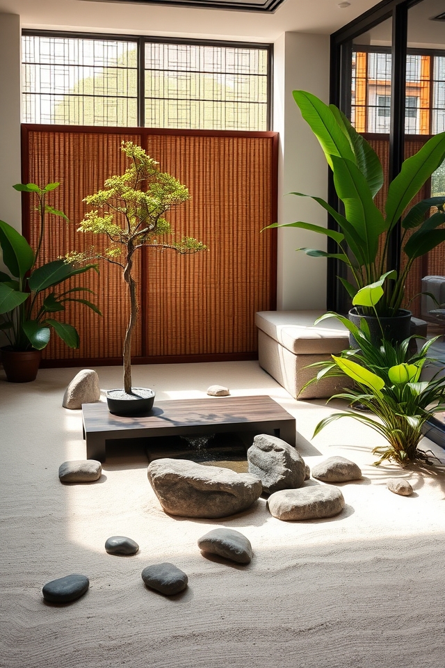 themed office garden corners