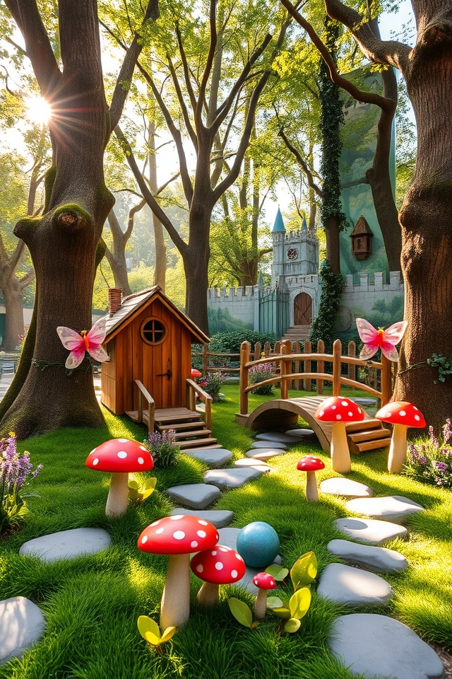 themed zones for storytelling