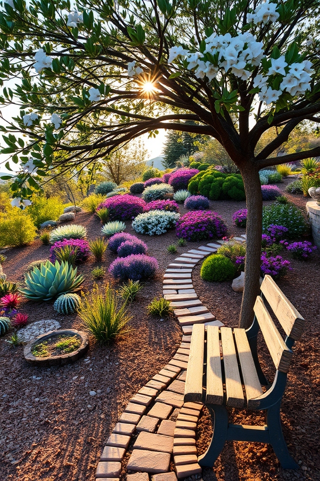 thrifty hillside low maintenance gardening