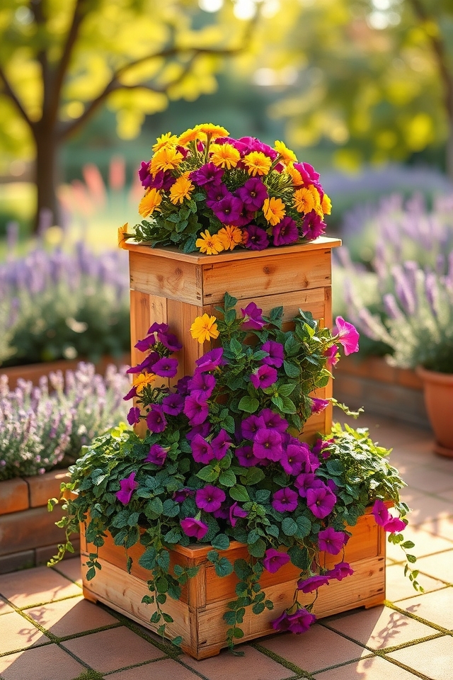 tiered multi level magic planters